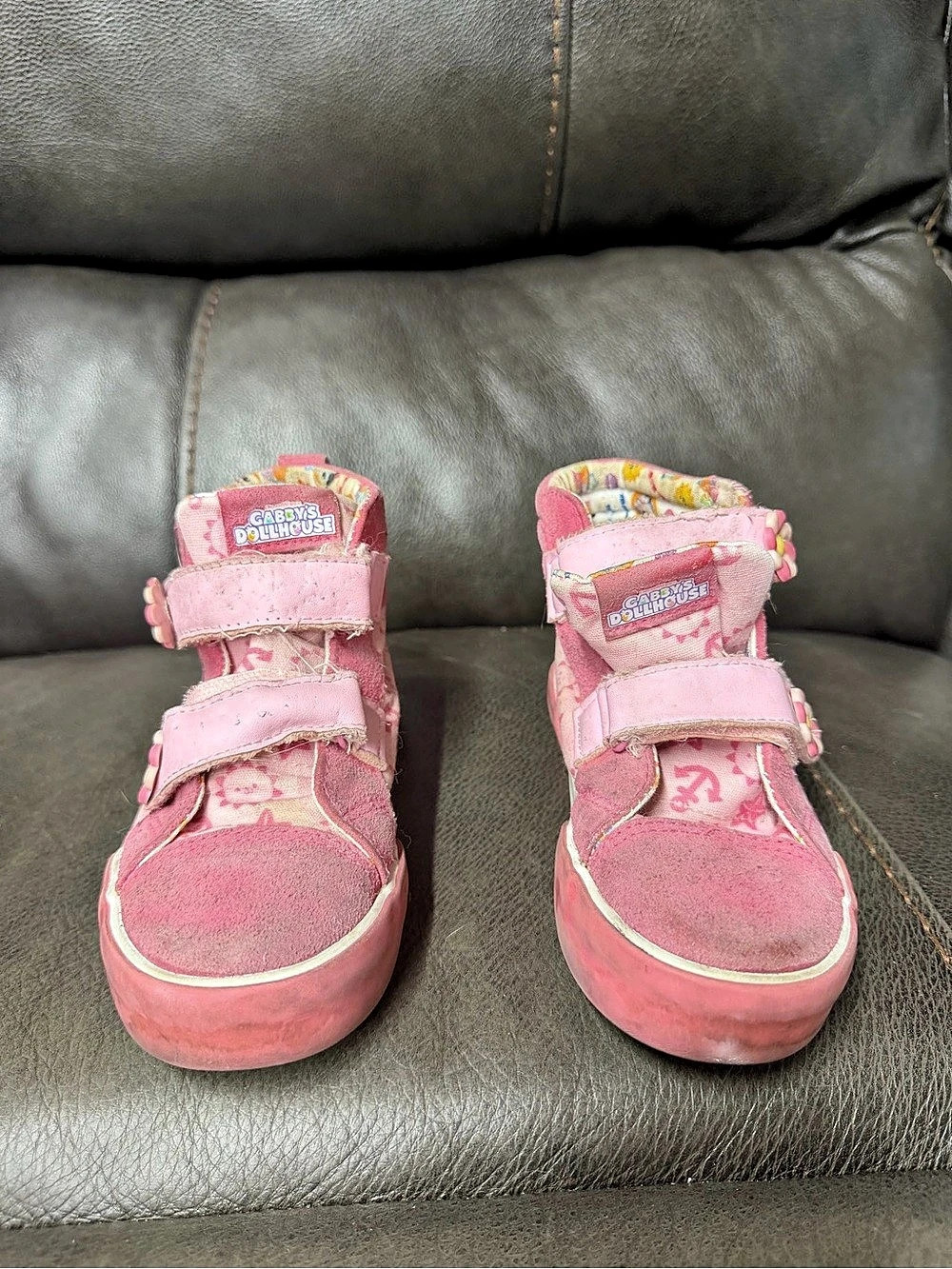 Gabby doll Pink Kids High-Top Sneakers